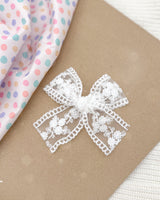 White Lace // Specialty Bow