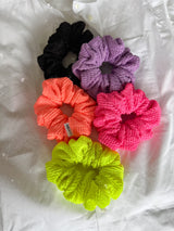 Oversized NEON SWIM  // Scrunchies