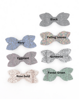 Fall Glitter  // Bows