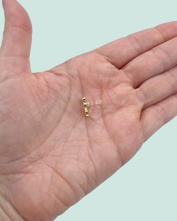 Deer // Screw Back Earrings