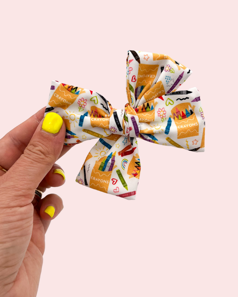 Crayons // Hand-Tied