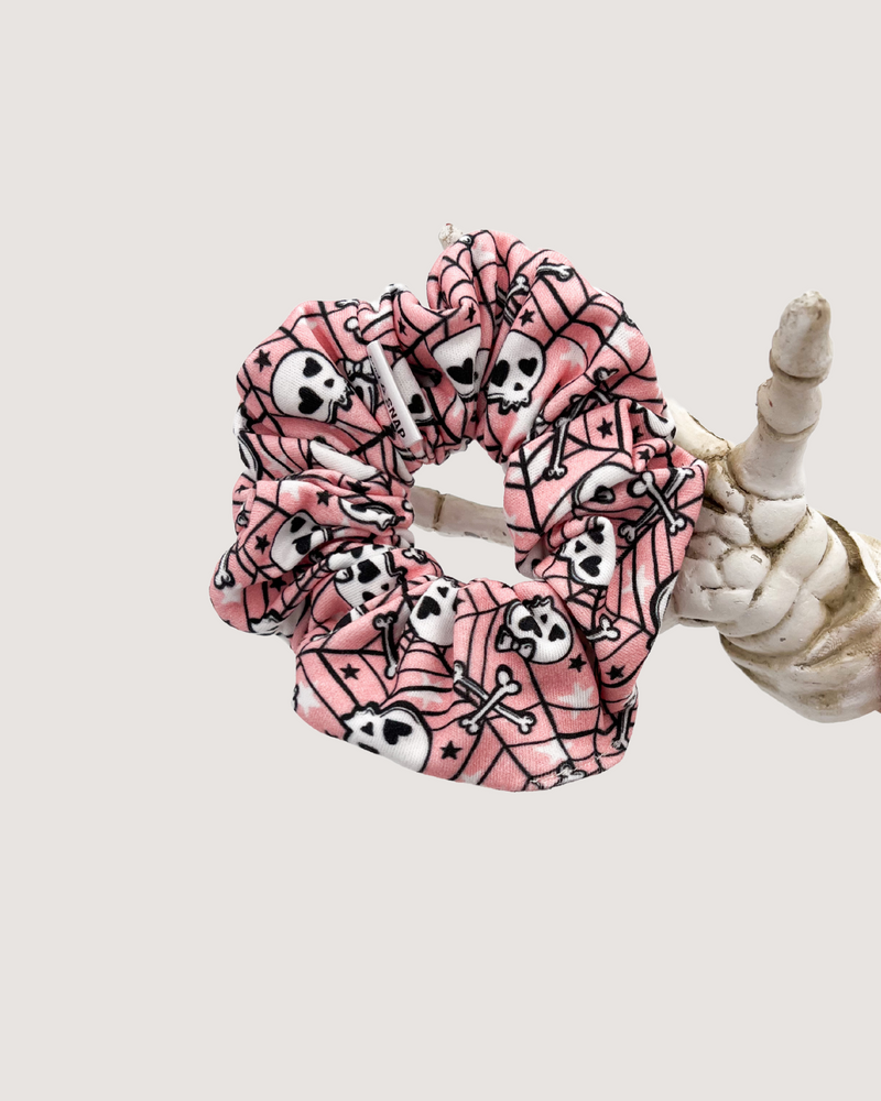 Skulls and Webs // Scrunchies
