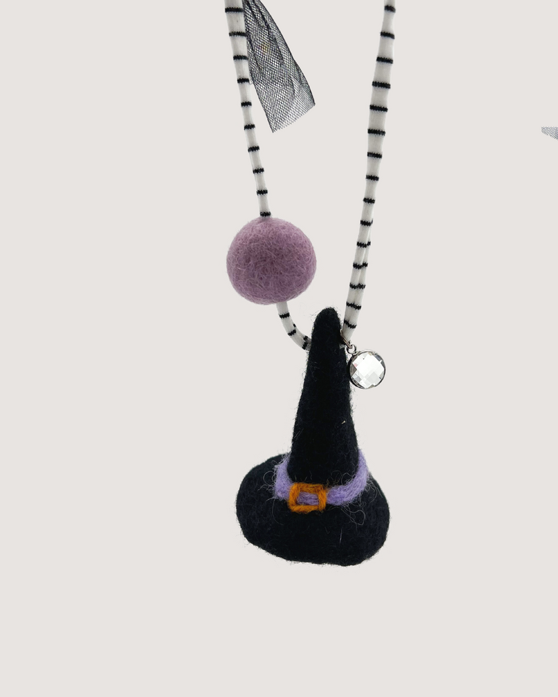 Purple Witch Hat // Necklaces