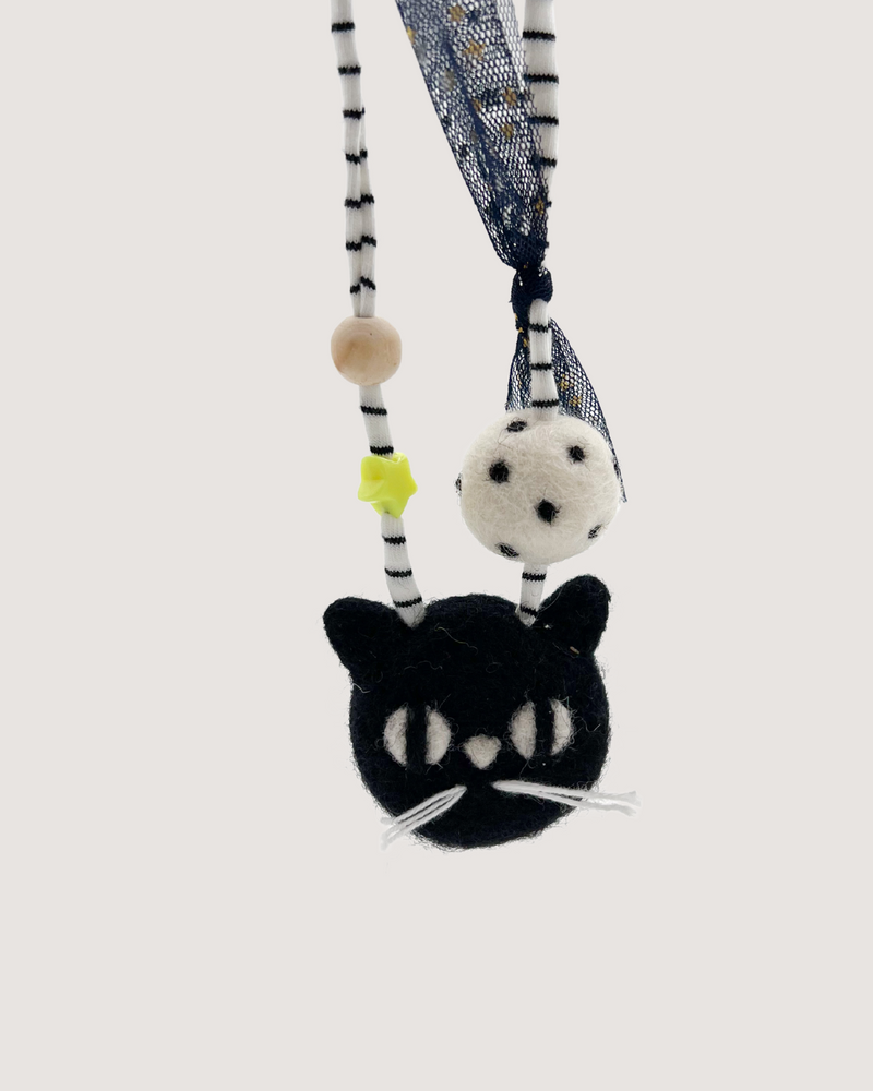 Cat with Neon Star // Necklaces