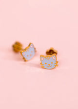 Cats // Screw Back Earrings