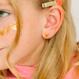 Rainbow Hearts // Screw Back Earrings