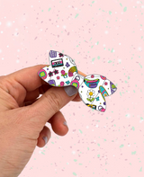 Pre-Order // 90s Vibe  // Pattern Bow