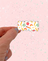 Pre-Order // Supples on White // Snap Clip