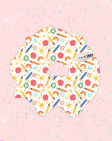 Pre Order // Supples on White // Scrunchies