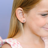 A+// Screw Back Earrings