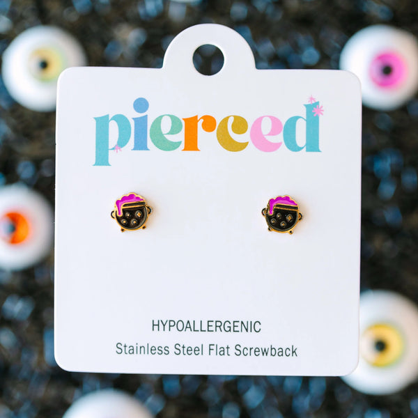 Cauldron PRE ORDER // Screw Back Earrings