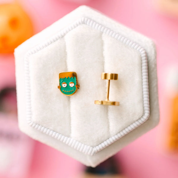 Frank PRE ORDER // Screw Back Earrings