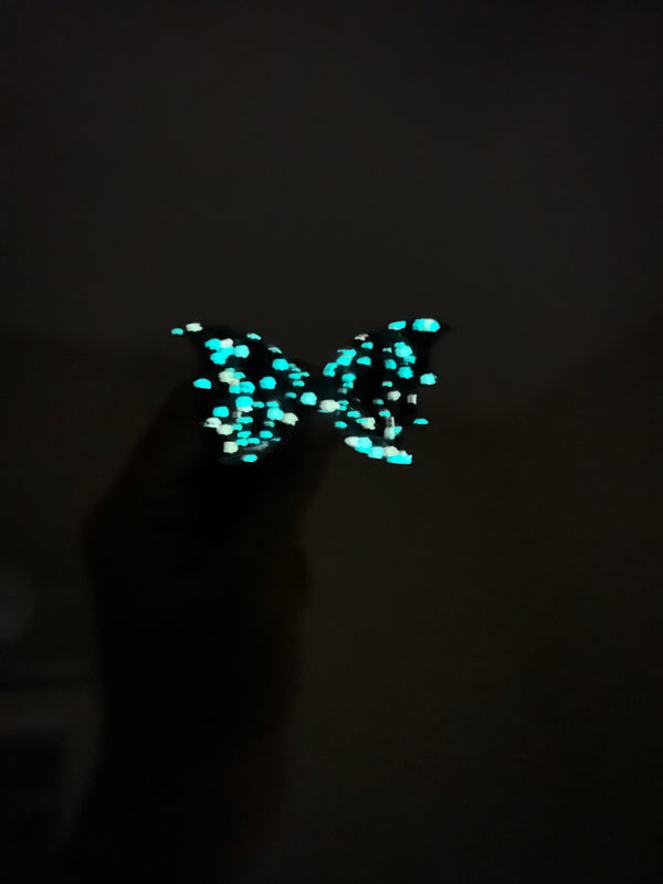Small Glow in The Dark Bat  // Bows