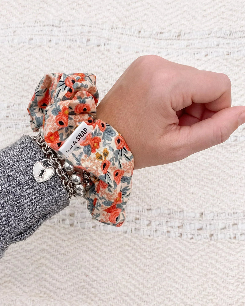 Mauve Waffle // Scrunchies