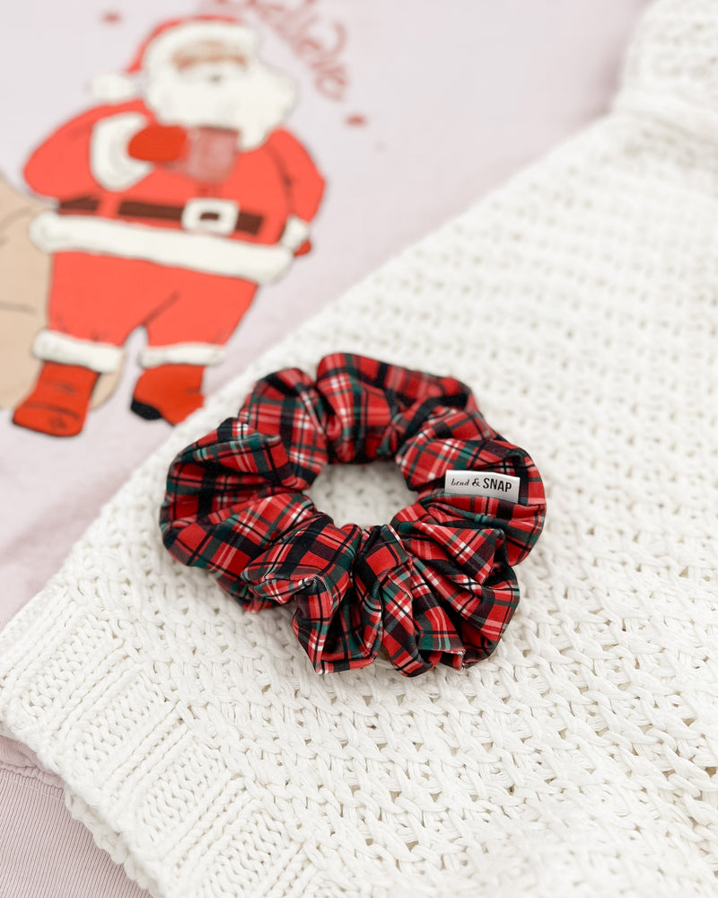 Christmas Plaid // Scrunchies