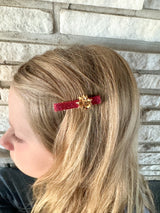 Little Red Bow  // Specialty Clip