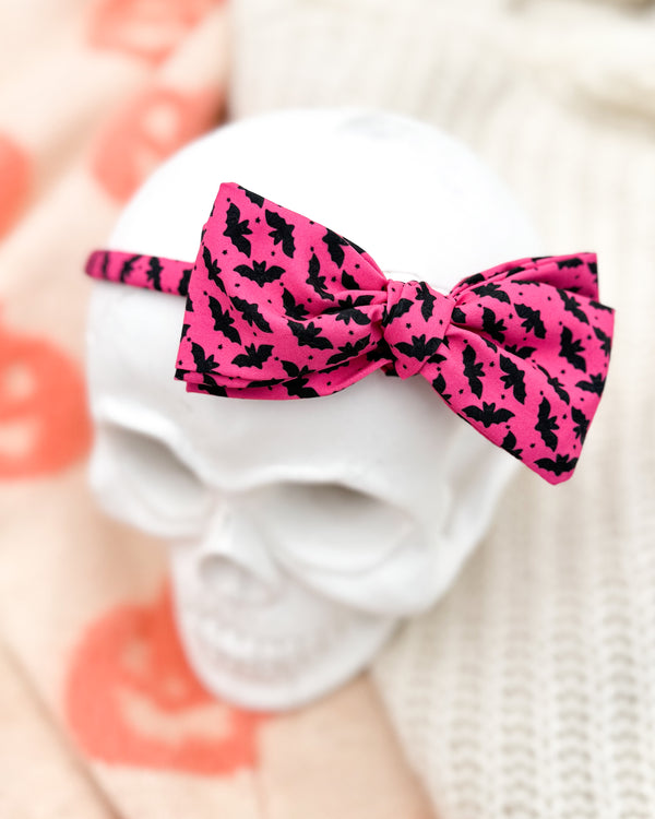 Neon Bats // Bow Headband