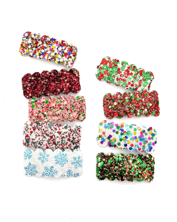 Christmas Glitter  // Snap Clips