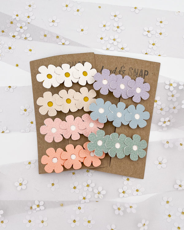 Trio Flowers // Specialty Clip