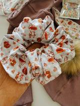 Pre-Order --Floral Bunnies // Scrunchie