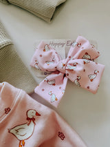 Dear Aspen - Pink Ducks  // Hand-Tied