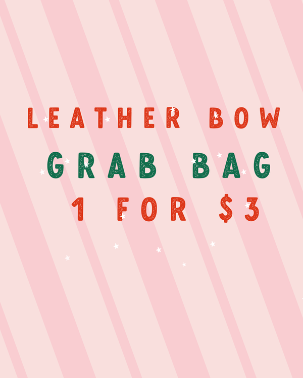 Leather Bows Grab Bag
