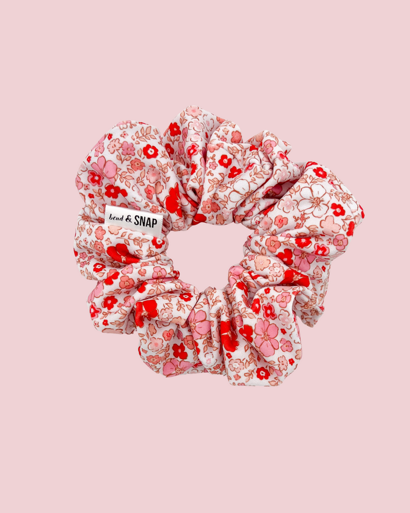Valentine's Day Floral // Scrunchies