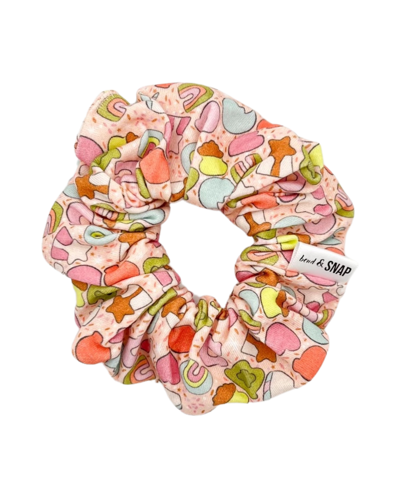 Lucky Charm on Pink // Scrunchies