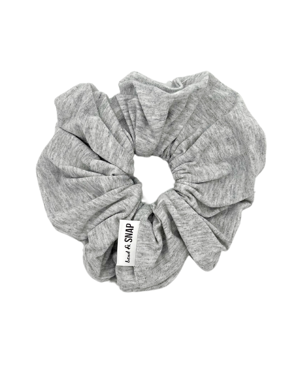 Grey Knit // Scrunchies