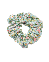Mint Floral // Scrunchies