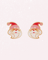 Santa // CLIP ON & Press Earrings
