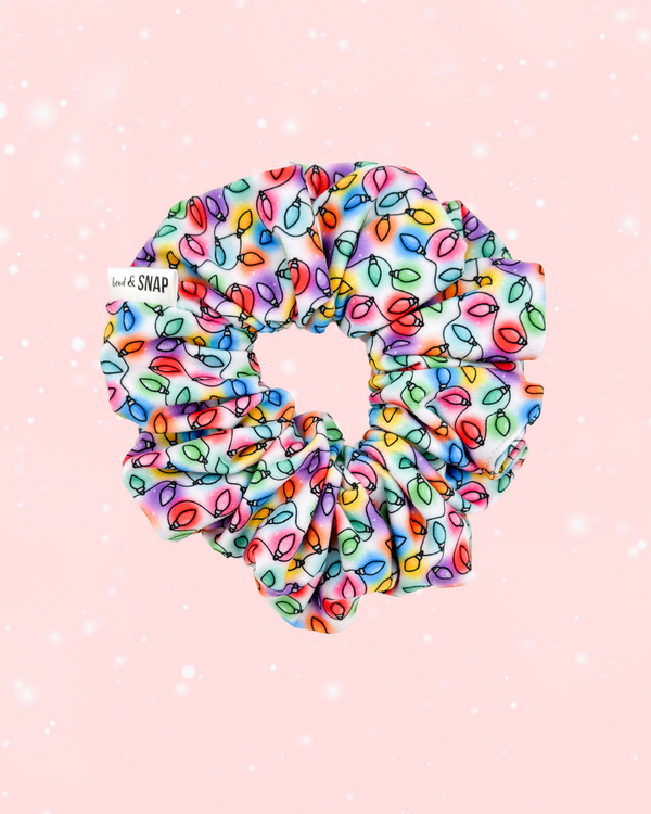 PRE ORDER Christmas Lights // Scrunchies