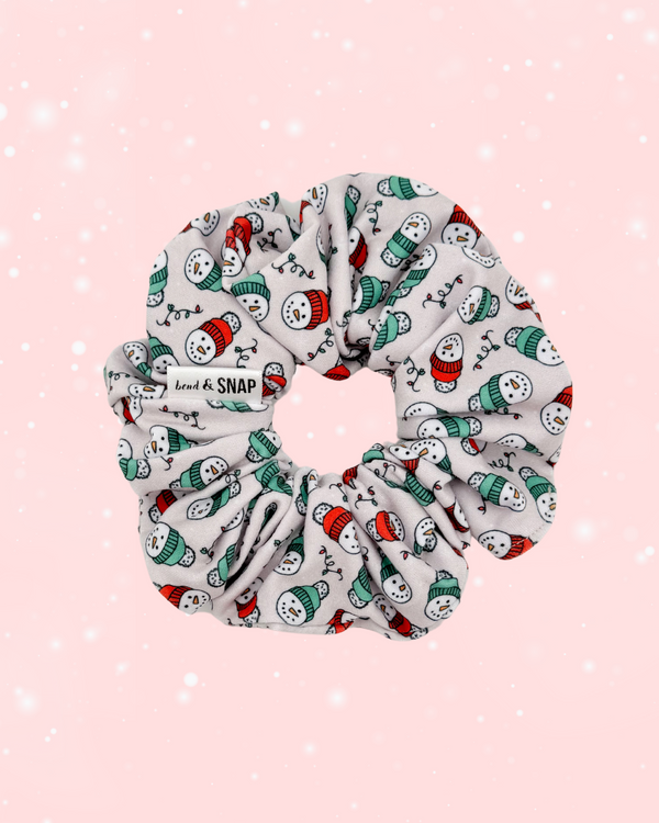 Snowmen Heads // Scrunchies