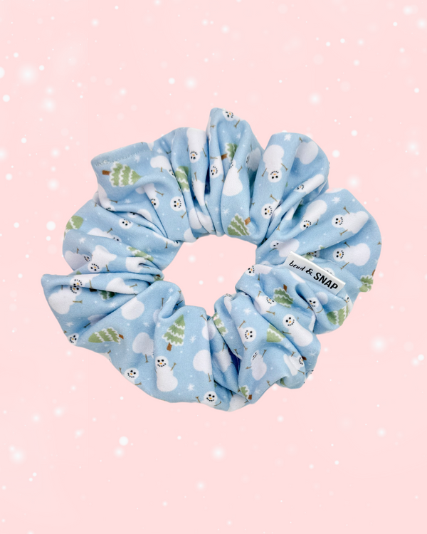 Winter Scene // Scrunchies