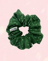Green Flannel // Scrunchies