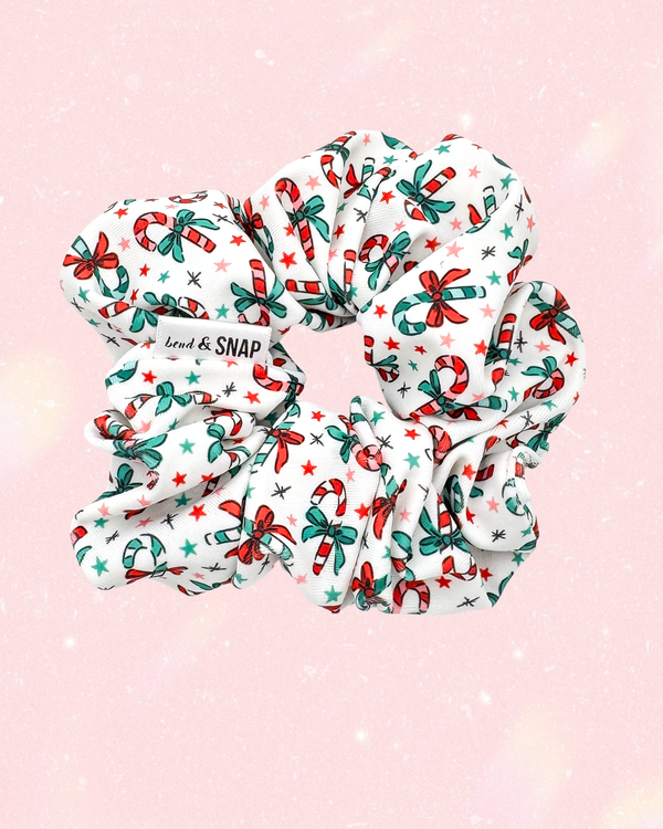 Coquette Candy Canes  // Scrunchies