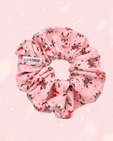 Deer on Pink // Scrunchies