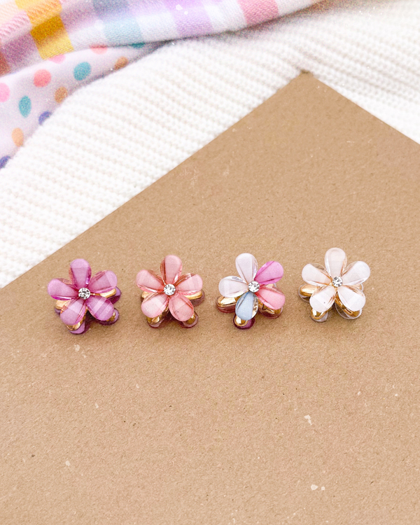 Single Flower // Mini Claw Clip