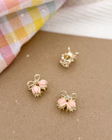 Pink Tulips // Mini Claw Clip