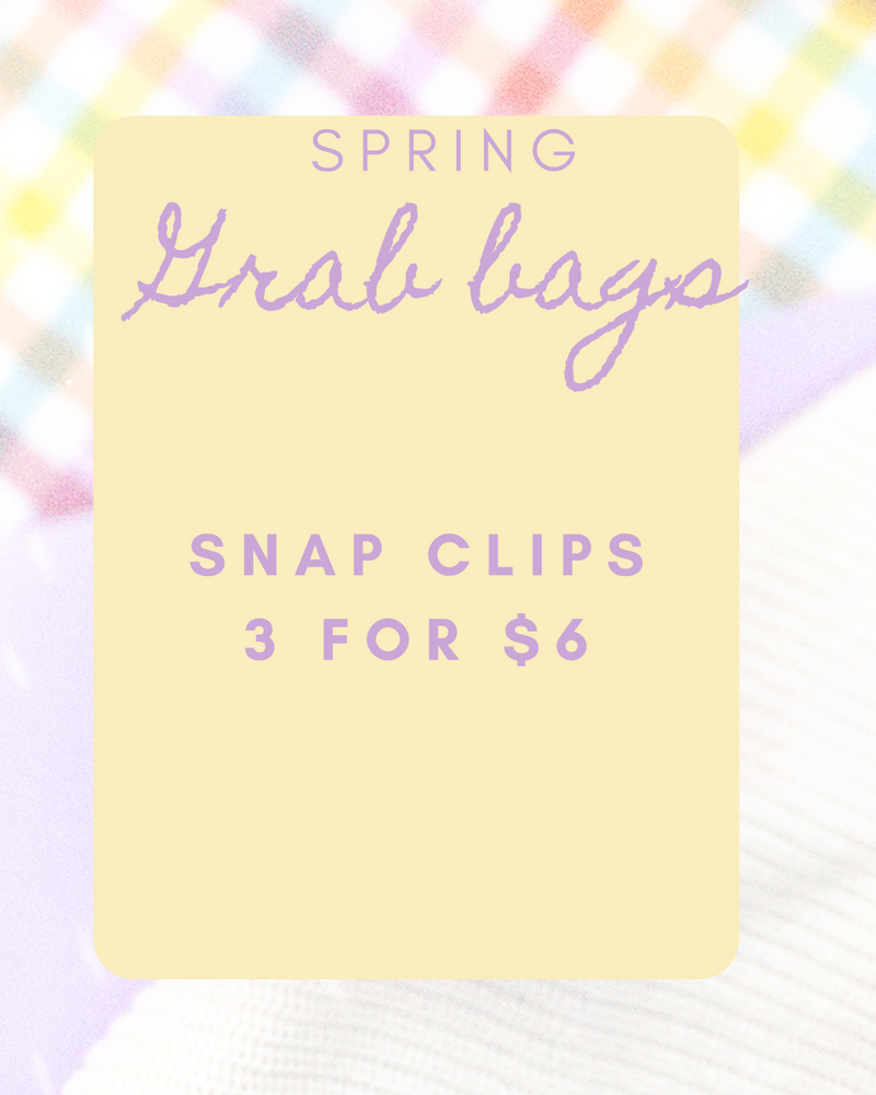 Snap Clip Grab Bags