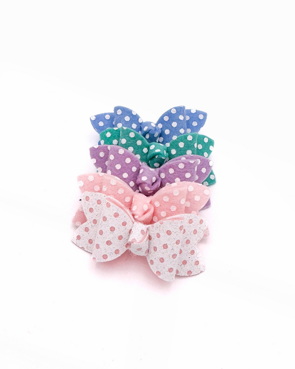 Polka Dot  // Felt Bows