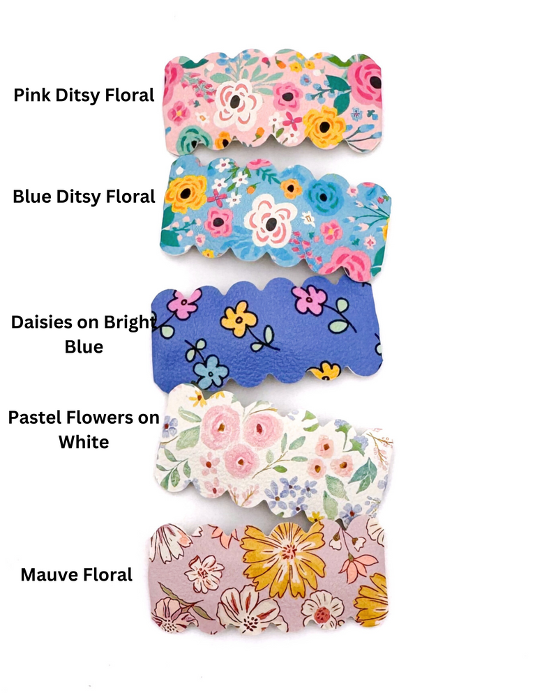 Spring Flowers // Pattern Bows