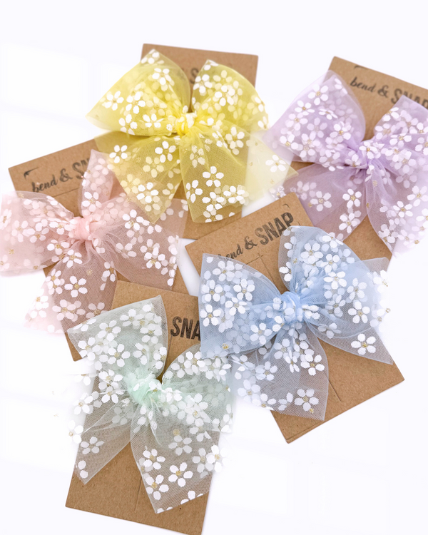 Pastel Tulle Bows