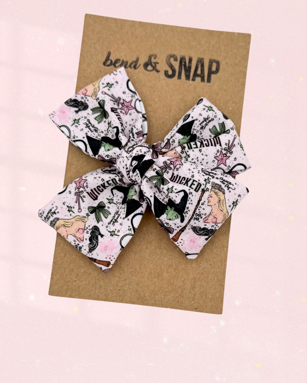 Green Vs Pink // Hand-Tied
