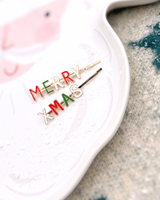 Merry Xmas Pins // Specialty Clip