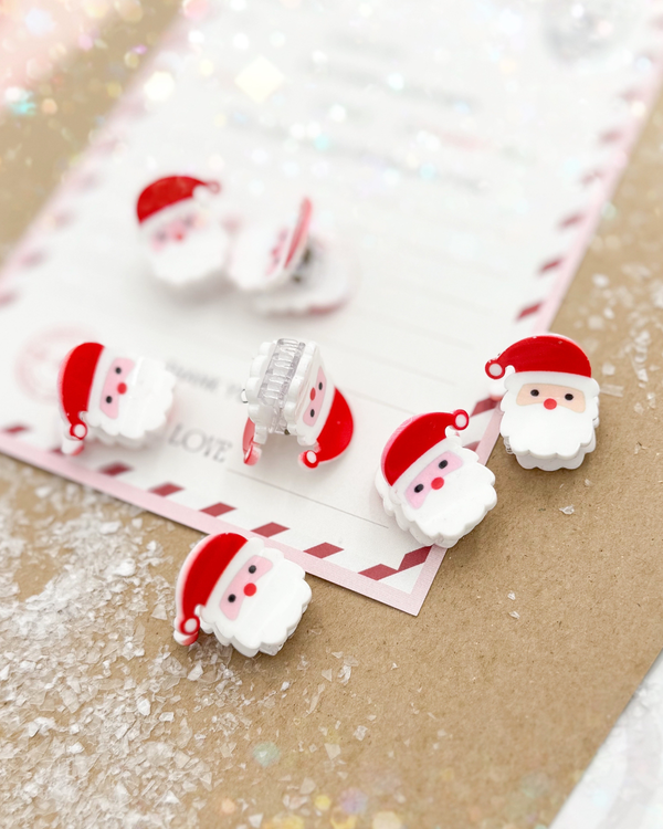 Mini Santa Claw Clips // Specialty Clip