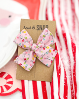 Lights on Pink // Hand-Tied