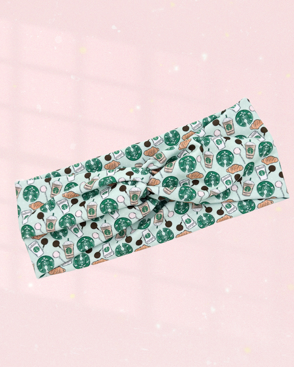 Pre order Coffee // Adult Headband