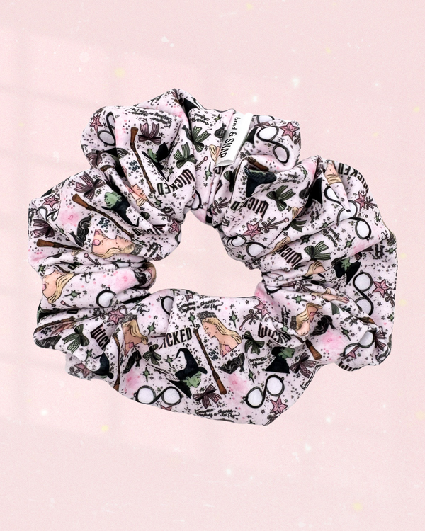 Pre order Green Vs Pink // Scrunchies
