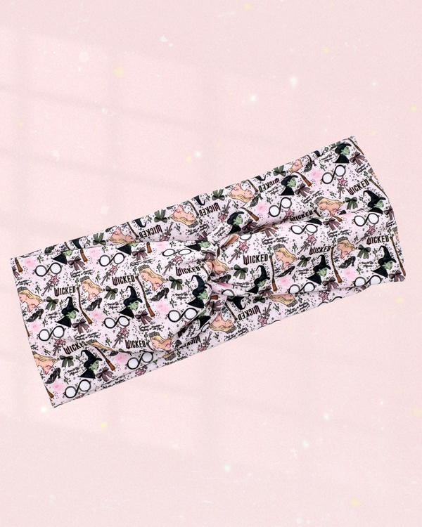 Pre order - Green Vs Pink // Adult Headband